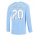 Manchester City Bernardo Silva #20 Hjemmedrakt 2023-24 Langermet